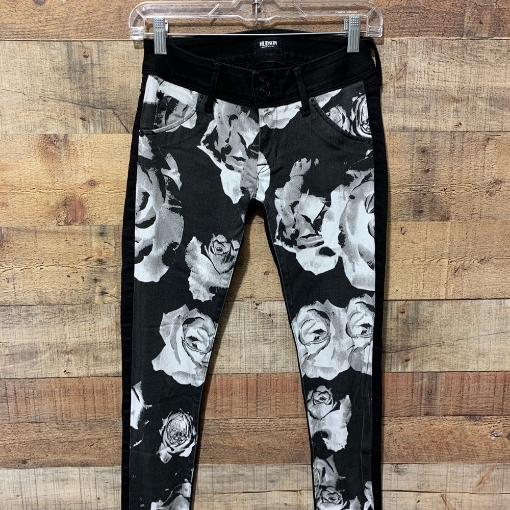 Hudson Collin Vice Versa Skinny Jeans .